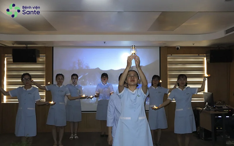 CHÚC MỪNG NGÀY QUỐC TẾ ĐIỀU DƯỠNG 1 CHÚC MỪNG NGÀY QUỐC TẾ ĐIỀU DƯỠNG 1 - Bệnh viện SANTE Bình Thạnh, TP.HCM