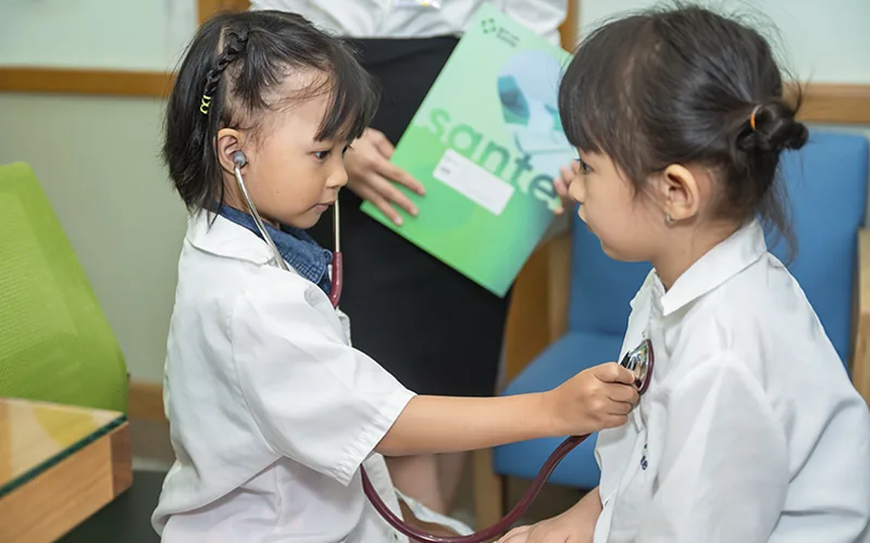 Trải nghiệm làm bác sĩ cùng với Bệnh viện Sante 4 Trải nghiệm làm bác sĩ cùng với Bệnh viện Sante 4