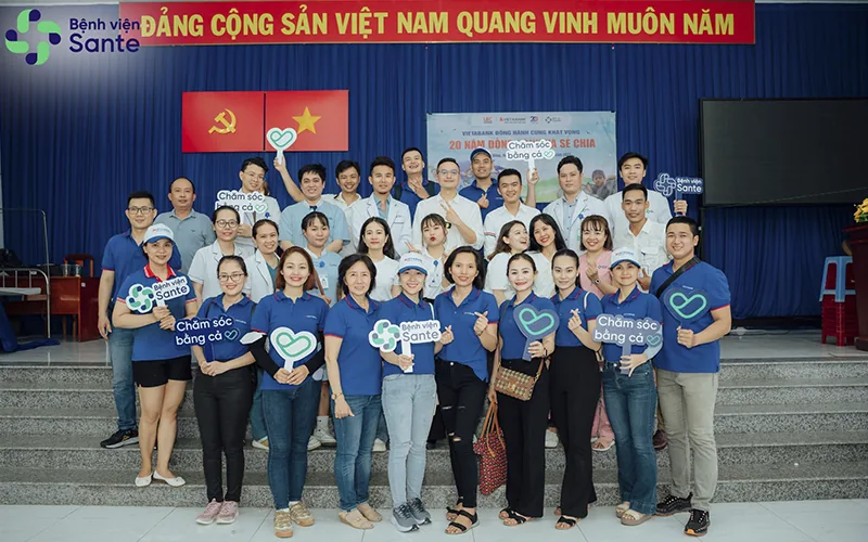 Bệnh viện Sante khám chữa bệnh miễn phí tại Cần Giờ Bệnh viện Sante khám chữa bệnh miễn phí tại Cần Giờ