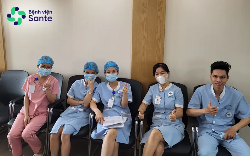 HỘI THI TAY NGHỀ ĐIỀU DƯỠNG/KỸ THUẬT VIÊN GIỎI LẦN THỨ I NĂM 2023 HỘI THI TAY NGHỀ ĐIỀU DƯỠNG/KỸ THUẬT VIÊN GIỎI LẦN THỨ I NĂM 2023 - Bệnh viện SANTE Bình Thạnh, TP.HCM
