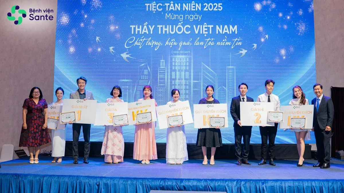 TÂN NIÊN BỆNH VIỆN SANTE MỪNG NGÀY THẦY THUỐC VIỆT NAM, CHẤT LƯỢNG HIỆU QUẢ LAN TỎA NIỀM TIN TÂN NIÊN BỆNH VIỆN SANTE MỪNG NGÀY THẦY THUỐC VIỆT NAM, CHẤT LƯỢNG HIỆU QUẢ LAN TỎA NIỀM TIN
